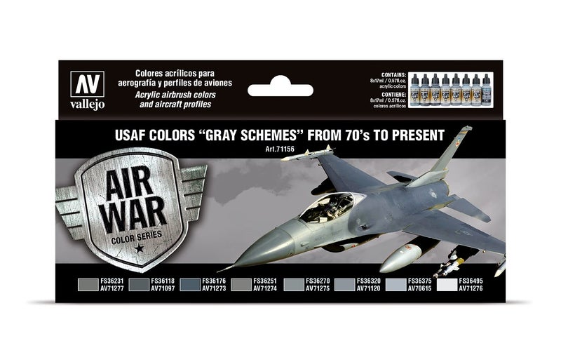 Vallejo USAF Colors 70S to Now Model, 17ml - Image 1